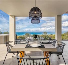 4 bedroom villa with pool in Acharavi, Corfu, sleeps 8